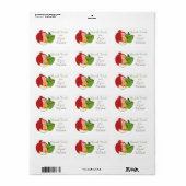 Shana Tova Rosh Hashanah Jwish nieuwjaar Etiket (Full Sheet)