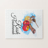 Shana Tova/Rosh Hashanah Legpuzzel (Horizontaal)