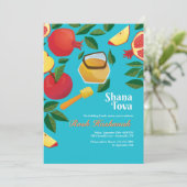 Shana Tova Uitnodiging (Staand voorkant)