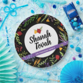 Shana Tovah Rosh Hashanah Jwish nieuwjaar  Papieren Bordje (Feest)