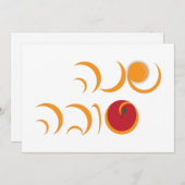 Shanah Tova - Rosh Hashanah Hebrew Greeting Feestdagenkaart (Voorkant / Achterkant)