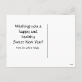 Shanah Tovah-ansichtkaart Feestdagenkaart (Achterkant)