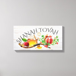 Shanah Tovah Canvas Art