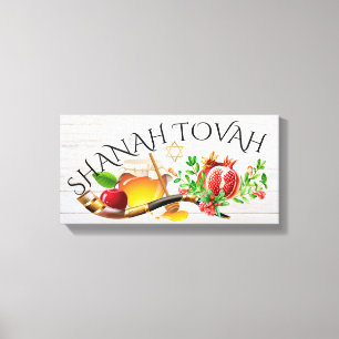 Shanah Tovah Canvas Art