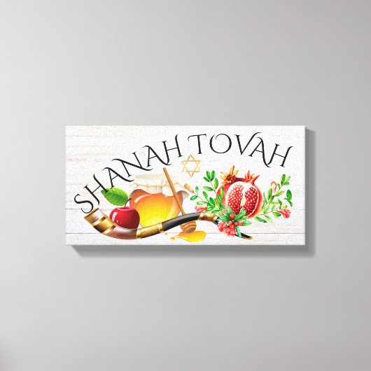 Shanah Tovah Canvas Art (Voorkant)