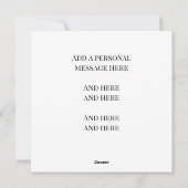 Shanah Tovah Granaatappel Persoonlijk Feestdagenkaart (Achterkant)