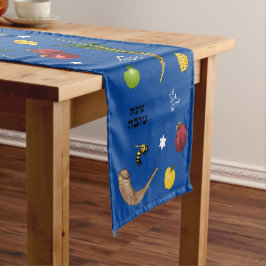 Shanah Tovah Holiday Table Runner Korte Tafelloper