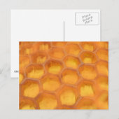 Shanah Tovah Honeycomb tekent Happy Rosh Hashanah Briefkaart (Voorkant / Achterkant)