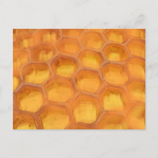 Shanah Tovah Honeycomb tekent Happy Rosh Hashanah Briefkaart (Voorkant)
