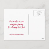 Shanah Tovah New Year Pomegranate Flower Wreath Feestdagenkaart (Achterkant)