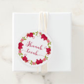 Shanah Tovah, nieuw jaar Label van Pomegranate Flo (In situ)