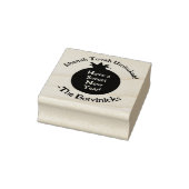 Shanah Tovah Pomegranate Rubberstempel (Stempel)