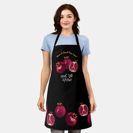 Shanah Tovah Pomegranate Schort (Gedragen)