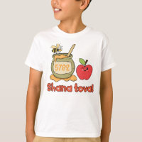 Shanah tovah Rosh Hashana t-shirt voor kinderen