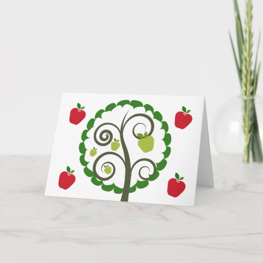 Shanah Tovah Rosh Hashanah Jwish nieuwjaar Feestdagen Kaart (Voorkant)