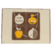 Shanah Tovah Rosh Hashanah Jwish nieuwjaar Groot Cadeauzakje (Achterkant)