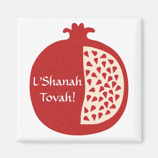 Shanah Tovah Rosh Hashanah Jwish nieuwjaar Magneet (Voorkant)