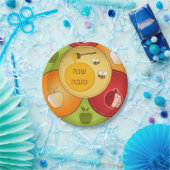 Shanah Tovah Rosh Hashanah Jwish nieuwjaar Papieren Bordje (Feest)