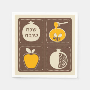Shanah Tovah Rosh Hashanah Jwish nieuwjaar Servet