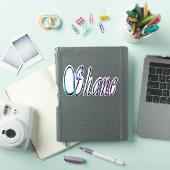 "Shane" Colorful Shane Name, Sticker (iPad Cover)