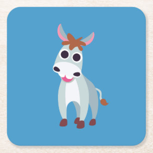 Shane de Donkey Kartonnen Onderzetters