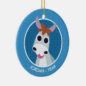 Shane de Donkey Keramisch Ornament (Rechts)