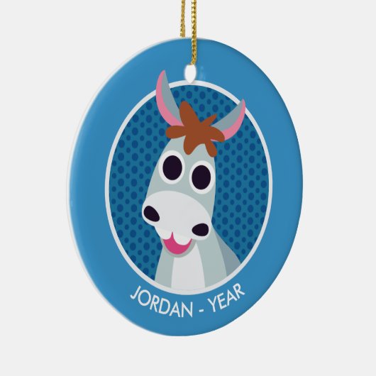 Shane de Donkey Keramisch Ornament (Rechts)