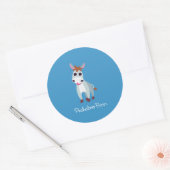 Shane de Donkey Ronde Sticker (Envelop)