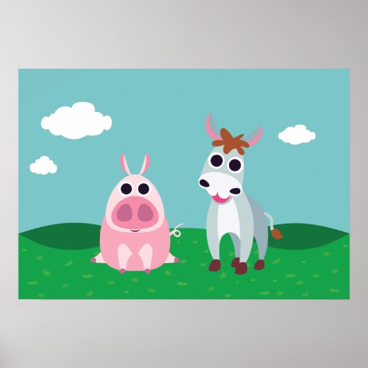 Shane & Leary overdag Poster (Voorkant)