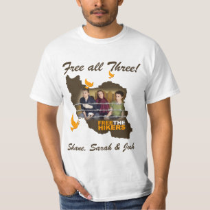 Shane, Sarah en Josh: Alle drie! T-shirt