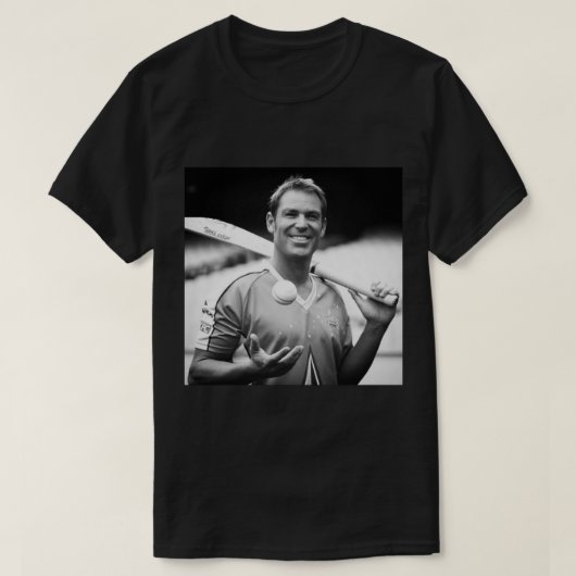 Shane Warne 10 T-shirt (Design voorkant)