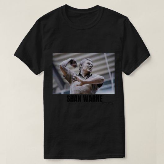 Shane Warne 7 T-shirt (Design voorkant)