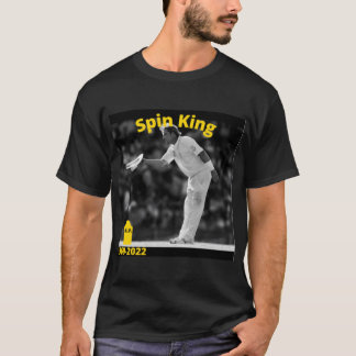 Shane Warne Cricket Player - Spin King Active   T-shirt