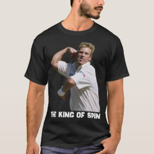 Shane Warne De koning van Spin T-shirt