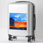 Shane's schilderij sticker (Koffer)