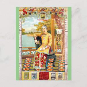  Shanghai Advertisement Cigarette Briefkaart