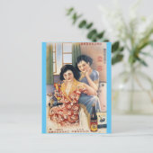 Shanghai Beauty  Insect Spray Ad Briefkaart (Staand voorkant)