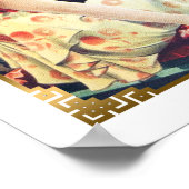 Shanghai Beauty Model in Evening Gown Poster (Hoek)