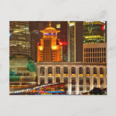Shanghai bij nacht briefkaart (Voorkant)