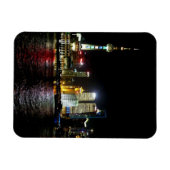 Shanghai bij nacht magneet (Horizontaal)
