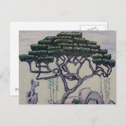 Shanghai Bonsai Briefkaart (Voorkant / Achterkant)