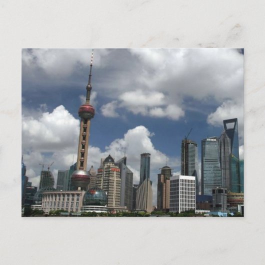 SHANGHAI BRIEFKAART (Voorkant)
