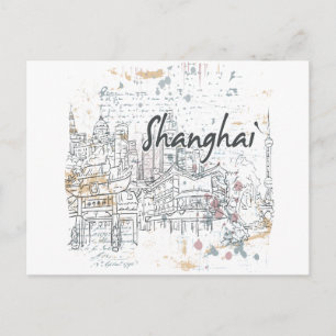 Shanghai Briefkaart
