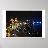 Shanghai Bund Poster (Voorkant)