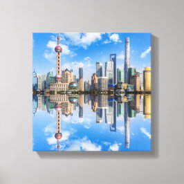 Shanghai canvas print