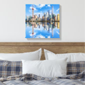 Shanghai canvas print (Insitu (Slaapkamer))
