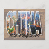 Shanghai, China Briefkaart (Voorkant)