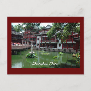 Shanghai, China Briefkaart