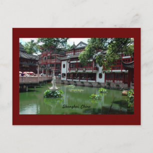 Shanghai, China Briefkaart