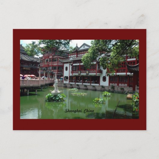 Shanghai, China Briefkaart (Voorkant)